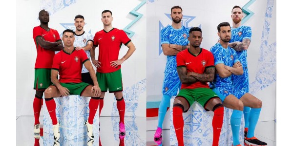 Le nouveau maillot de l'équipe nationale portugaise brille lors de la Coupe d'Europe 2024